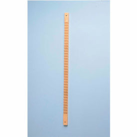 Wall-Mounted Shoulder Finger Ladder - Wood, 36 Steps