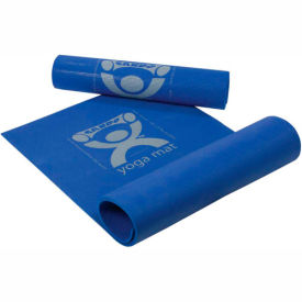 Eco-Friendly Premium Yoga Mat, Blue, 68" x 24" x 1/4"
