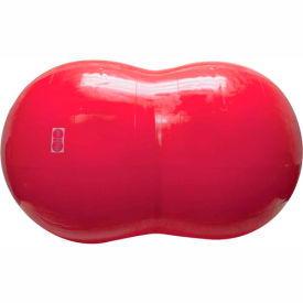 Molded Vinyl Inflatable Exercise Roll, 85 cm (34"), Red