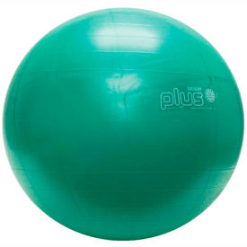 Molded Vinyl Inflatable Exercise Ball, 65 cm (26"), Green
