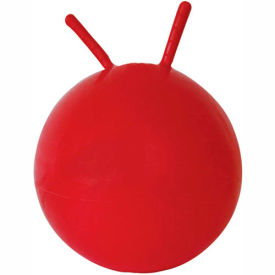 Inflatable Exercise Jump Ball, Red, 18" (45 cm)