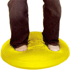 Inflatable Vestibular Seating/Standing Disc, 60 cm (24"), Yellow
