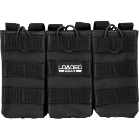 Loaded Gear CX-200 Triple Magazine Pouch - Black
