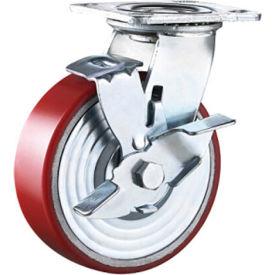 Wheel Brakes for 6" Polyurethane Casters