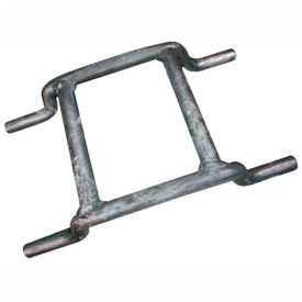 Checkers Double Round Galvanized Turn-A-Link