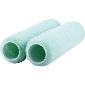 9" x 3/8" 100% Polyester Roller Cover (Green Fabric), 24/Case - 9DB038