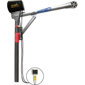 1000 lb. Steel Davit Crane with 110 AC Electric Winch