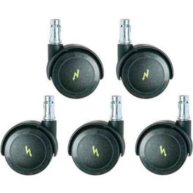 ESD Dual Wheel Interval Braking Casters