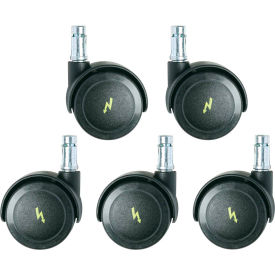 CARD5S ESD Dual Wheel Hard Floor Casters
