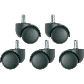 Dual Wheel Carpet Casters for Base
