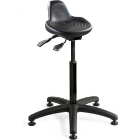 Sit Stand Stool - Polyurethane - Black