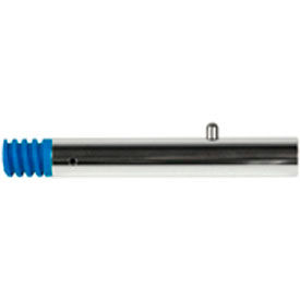 Threaded Adapter, Aluminum, Metallic/Blue