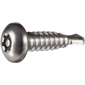 Tamper-Proof Security Self-Drilling Screw - Pan Torx Head - 410 SS - Pkg of 100
