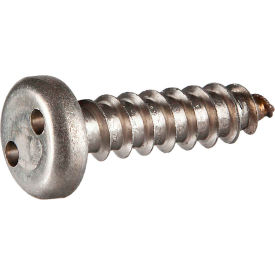 #8 x 1" Tamper-Proof Security Spanner Sheet Metal Screw - Pan Head - 18-8 Stainless Steel - 100 Pack