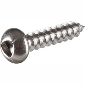 10A x 2" Tamper-Proof Security Sheet Metal Screw - TP3 Pan Trilobular Head - 410 SS - 100 Pk
