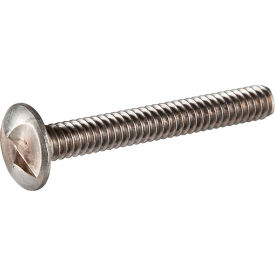 10-32 x 3/8" One-Way Security Machine Screw - Truss Head - 18-8 Stainless Steel - Pkg of 100