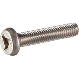 8-32 x 1" Tamper-Proof Security Tri-Wing Machine Screw - Pan Head - 18-8 Stainless Steel - 100 Pk