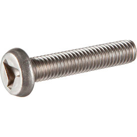 8-32 x 3/4" Tamper-Proof Security Tri-Wing Machine Screw - Pan Head - 18-8 Stainless Steel - 100 Pk