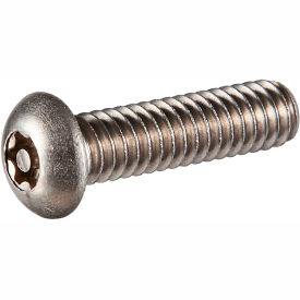 M4 x 0.7 x 10mm Security Machine Screw - Button Torx Head - 18-8 Stainless Steel - Pkg of 100
