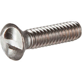 8-32 x 1" One-Way Security Machine Screw - Oval Head - Stainless Steel - Pkg of 100