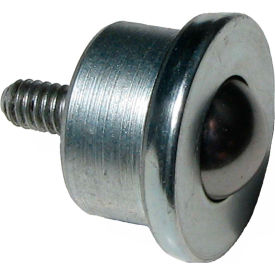 Threaded Stud Ball Transfer 5/8" Dia. Carbon Steel Ball 33 Lb.