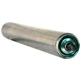 Galvanized Steel Replacement Roller 33773 - 1.9" Dia. x 16 Ga. - 17" BF 7/16" Hex