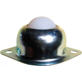 Flange Ball Transfer 1" Dia. Nylon Ball 35 Lb.