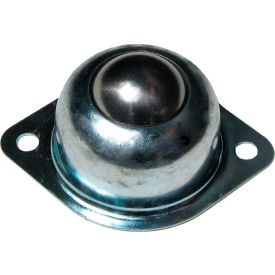 Flange Ball Transfer 1" Dia. Stainless Steel Ball 75 Lb.