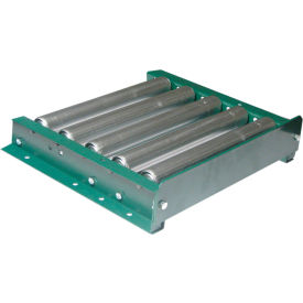 Flat End Stop for Ashland 36" Roller Conveyor - Painted Steel 3-1/2" x 3/16"