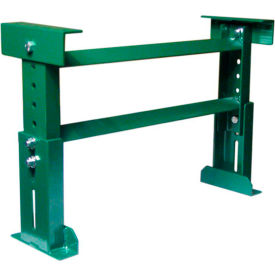H-Stand Support for 51" BF Roller Conveyors - Adjustable Height 17" to 27-1/4"