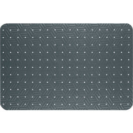 WetStep Drainable Mat, 3' x 5', Gray