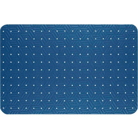 WetStep Drainable Mat, 3' x 5', Blue
