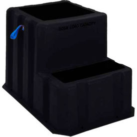 Plastic Step Stand Extra Large - Black 25-1/2"W x 33"D x 24"H