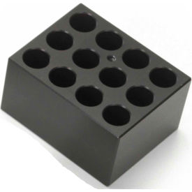 Block For Digital Drybath, Holds (12) 18mm Dia. Tubes