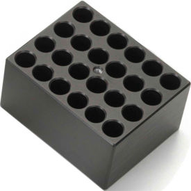 Block For Digital Drybath, Holds (24) 13mm Dia. Tubes