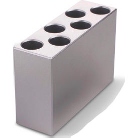 Block Heater for Compact Dry Bath, 6 x 15 mL Tubes (1/2 Block)