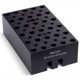 Block Heater, 30 x 0.5 mL + 20 x 0.2 mL Tubes