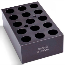 Block Heater, 15 x 16 mm Dia. Tubes