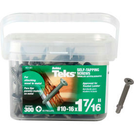 Screw with Wings - #10-16 x 1-7/16" - Phillips Flat Head - Package of 300