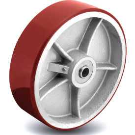 2 Series Wheel 7.00012.979.7 WS - 12 x 3 Polyurethane/Cast Iron 3/4 Roller Bearing