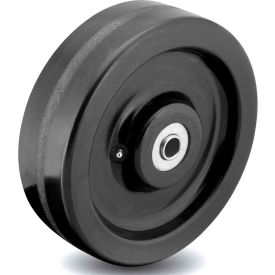 2 Series Wheel 7.00012.379 WS - 12 x 3 Phenolic 3/4 Straight Roller Bearing - Black
