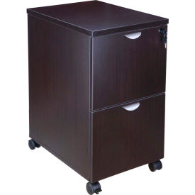 Mobile Pedestal - File/File - Mocha