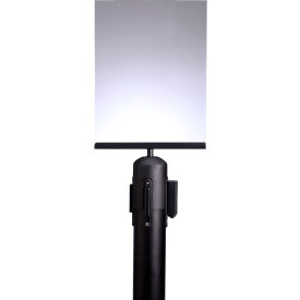 Queue Acrylic Sign Holder, 8-1/2"Wx11"H