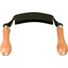 Draw Shave - Curved 5" Steel Blade with Wood Handles
