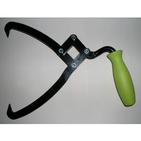 Steel Log Tongs - 8" Hook Opening - Ergonomic Design