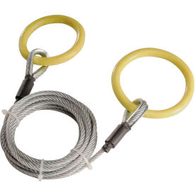 Timber Tuff Steel Log Choker Cable with 2 Tow Rings - 1500 Lb. Pulling Capacity