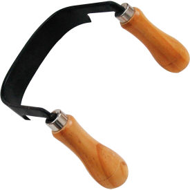 Draw Shave - Curved 8" Steel Blade with Wood Handles