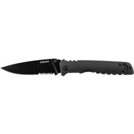 3-7/8" 9CR18MOV Stainless Steel Blade Double Lock Folding Knife with Nylon Handle