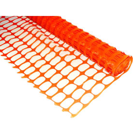 Safety Snow Fence - O-Ring, 4 Ft. X 50 Ft., Orange