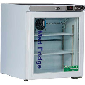Premier Pharmacy/Vaccine Countertop Refrigerator, 1.0 Cu.Ft., Freestanding, Glass Door